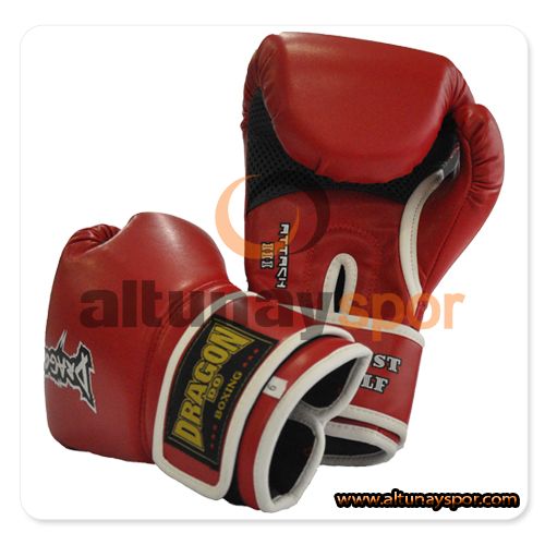 Dragon Attack Muay Thai Eldiveni Kırmızı