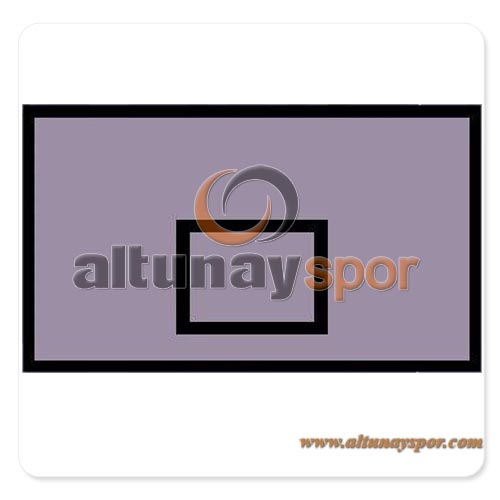 Tablero trasero de baloncesto