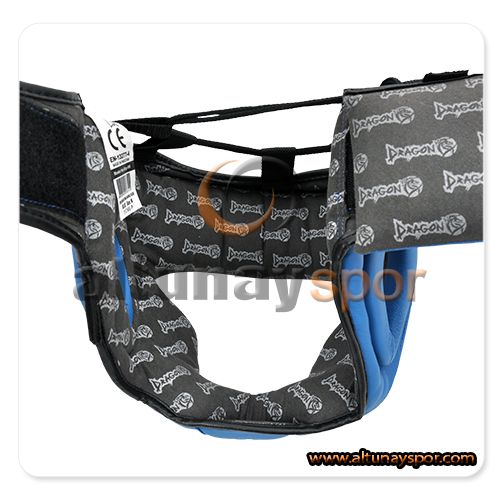 Yanakları Kapalı Kask - Mavi