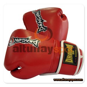 Dragon Attack Muay Thai Eldiveni Kırmızı