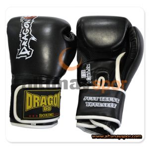 Dragon Attack Muay Thai Eldiveni Siyah