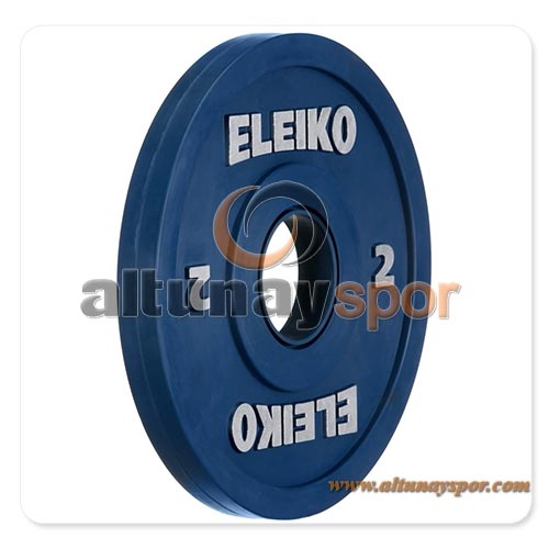 Eleiko 2 kg Müsaba Plakası