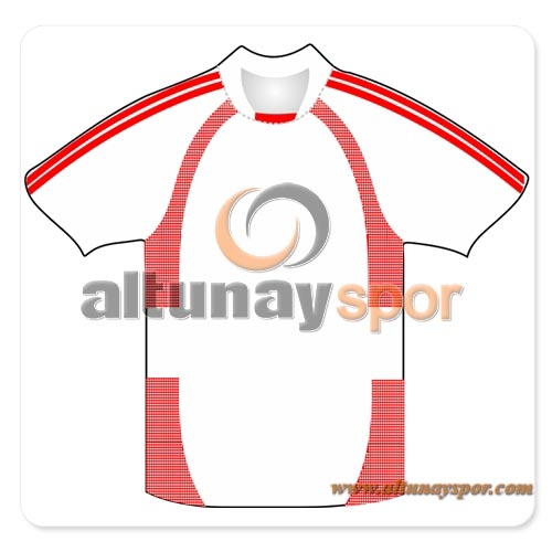 Hazır - Stok Forma Beyaz &  Kırmızı