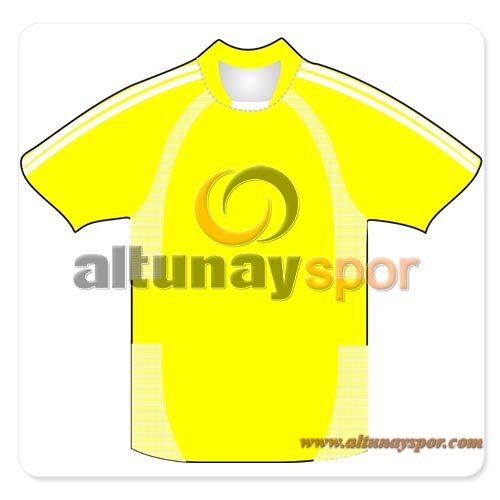 Stock - Camisa de amarillo y blanco