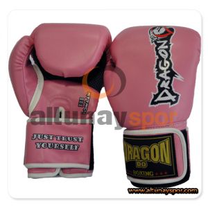 Dragon Attack Boks Eldiveni Pembe