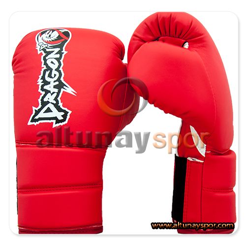 Dragon Thunder Boks Eldiveni - Kırmızı
