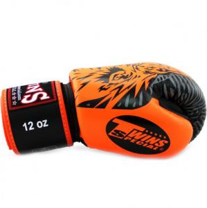  Twins Boks Eldiveni - FBGVL3-50 Twins Orange Wolf Boxing Gloves
