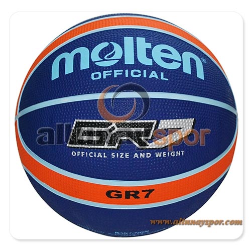 BGR7 fundido FIBA Basketball Aprobado Rubber Ball 7 No.