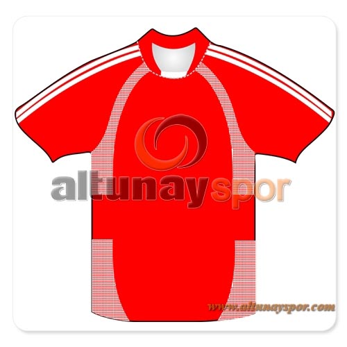 Acciones camisa roja y blanca