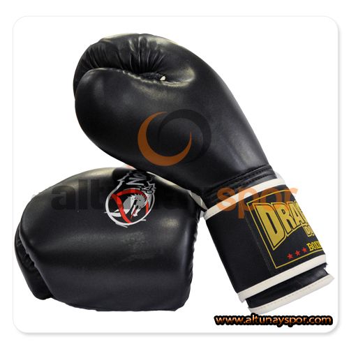 Dragon Attack Muay Thai Eldiveni Siyah