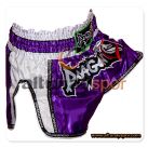 Retro Muay Thai Şort - Mor