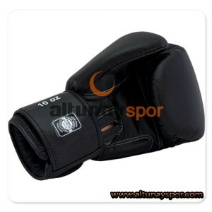 Twins Muay Thai Eldiveni - Siyah