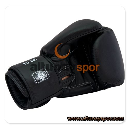 Twins Muay Thai Eldiveni - Siyah