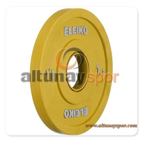 Eleiko 1,5 kg Müsaba Plakası