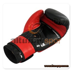 Carbon Muay Thai Eldiveni Siyah-Kırmızı