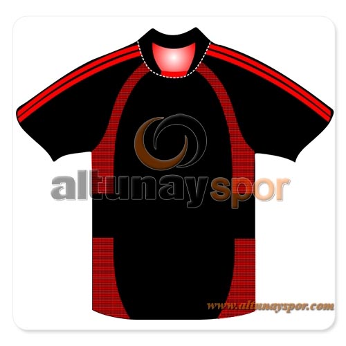 Stock - Camisa Negro y Rojo