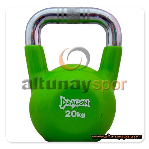 Kettlebell Çaydanlık Dambıl 20 kg Vinly Kaplı
