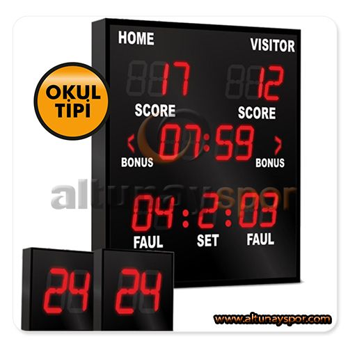 Multi Purpose School Type Scoreboard