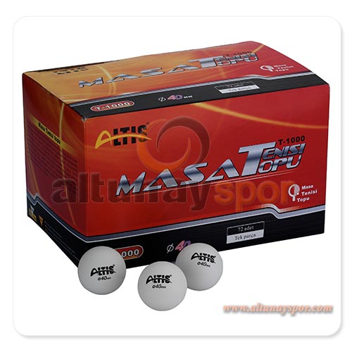 Altis 72lı Beyaz Masa Tenisi Topu 